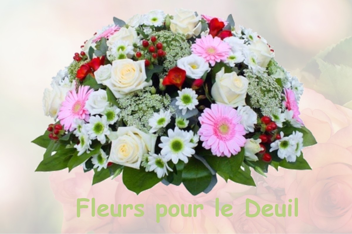 fleurs deuil CHALAUTRE-LA-GRANDE